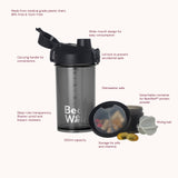 Protein Shaker - Eclipse Black